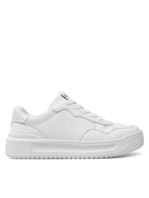 Calvin Klein Jeans Sneakersy Low Cut Lace-Up Sneaker V3A9-80980-1355 S Biały