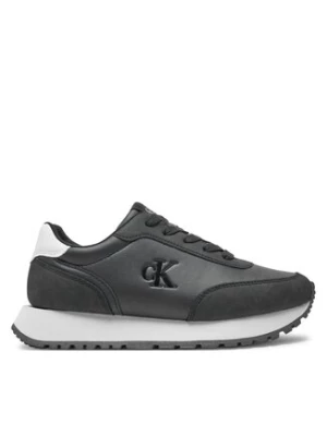 Calvin Klein Jeans Sneakersy Low Cut Lace-Up Sneaker V3A9-81004-1269 D Czarny