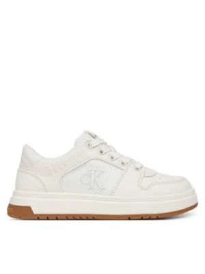 Calvin Klein Jeans Sneakersy Low Cut Lace-Up Sneaker V3X9-82093-1697 M Biały
