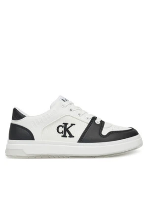Calvin Klein Jeans Sneakersy Low Cut Lace-Up Sneaker V3X9-82093-1697 S Biały