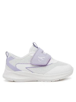 Calvin Klein Jeans Sneakersy Low Cut Velcro V1A9-82026-1697X S Biały