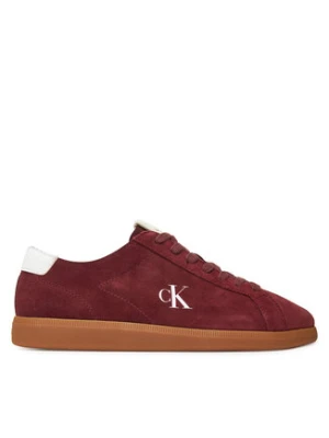 Calvin Klein Jeans Sneakersy Low Profile Cupsole Su YM0YM01321 Bordowy