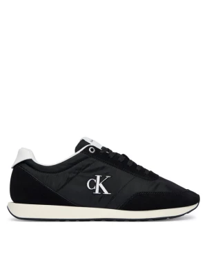 Calvin Klein Jeans Sneakersy Retro Runner Ess Mix Mat YM0YM01361 Czarny