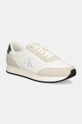 Calvin Klein Jeans sneakersy RETRO RUNNER ICONIC SNK kolor biały YM0YM01119