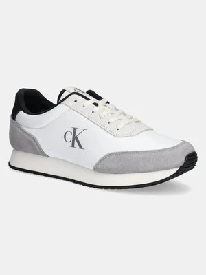 Calvin Klein Jeans sneakersy RETRO RUNNER ICONIC SNK kolor szary YM0YM01119