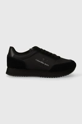 Calvin Klein Jeans sneakersy RETRO RUNNER LOW LACE NY ML kolor czarny YW0YW01326