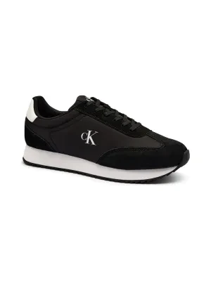 Calvin Klein Jeans Sneakersy RETRO RUNNER | z dodatkiem skóry