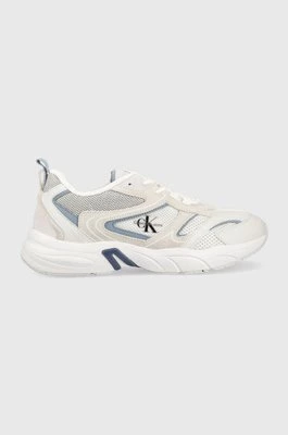 Calvin Klein Jeans sneakersy Retro Tennis Su-Mesh kolor biały YM0YM00589
