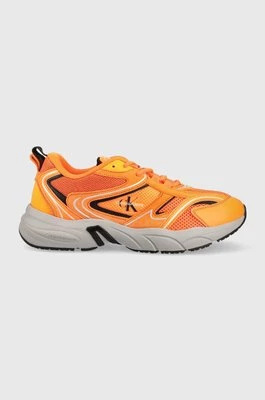 Calvin Klein Jeans sneakersy Retro Tennis Su-Mesh kolor pomarańczowy YM0YM00589CHEAPER