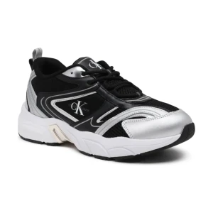 Zdjęcie produktu Calvin Klein Jeans Sneakersy RETRO TENNIS | z dodatkiem skóry