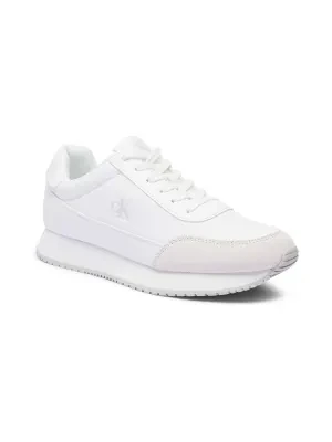 Calvin Klein Jeans Sneakersy RETRO | z dodatkiem skóry
