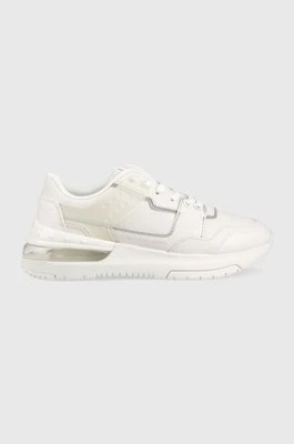Calvin Klein Jeans sneakersy skórzane Sporty Runner Comfair Laceup kolor biały
