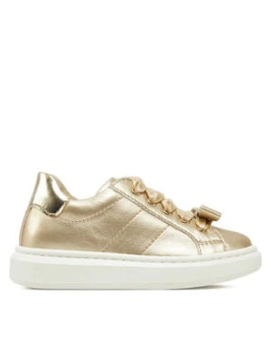 Calvin Klein Jeans Sneakersy Sneaker Bassa Allacciata V1A9-83044-0220 Złoty