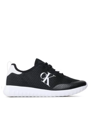 Calvin Klein Jeans Sneakersy Sporty Runner Eva Slipon Mesh YM0YM00627 Czarny