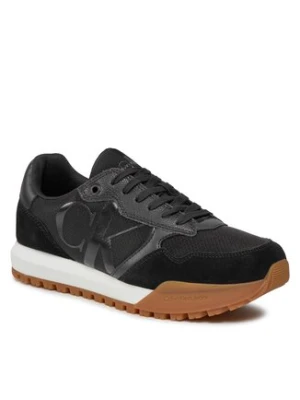 Calvin Klein Jeans Sneakersy Toothy Runner Bold Mono YM0YM00583 Czarny