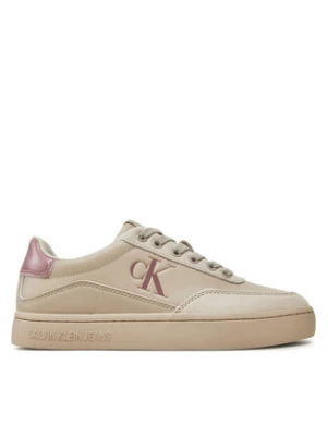 Calvin Klein Jeans Sneakersy YW0YW01585 Beżowy