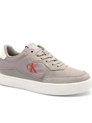 Calvin Klein Jeans Sneakersy | z dodatkiem skóry