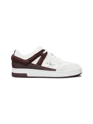 Calvin Klein Jeans Sneakersy | z dodatkiem skóry biały