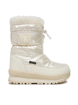 Calvin Klein Jeans Śniegowce Snow Boot V3A5-81038-1485 M Écru