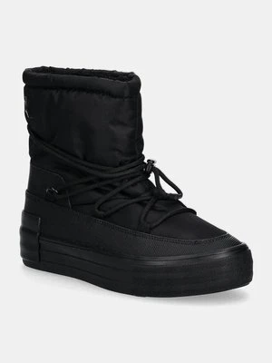 Calvin Klein Jeans śniegowce VULC FLATFORM SNOW BOOT WN kolor czarny YW0YW01591