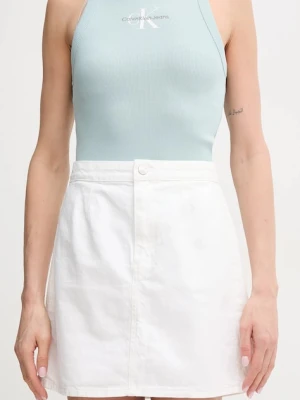 Calvin Klein Jeans spódnica jeansowa