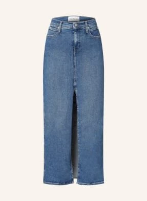 Calvin Klein Jeans Spódnica Jeansowa blau