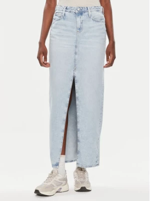 Calvin Klein Jeans Spódnica jeansowa J20J222814 Niebieski Regular Fit