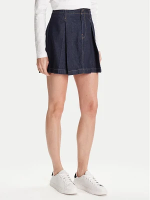 Calvin Klein Jeans Spódnica jeansowa LV047C717G Granatowy Regular Fit