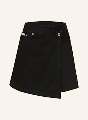 Calvin Klein Jeans Spódnica Jeansowa schwarz