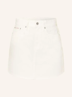 Calvin Klein Jeans Spódnica Jeansowa weiss