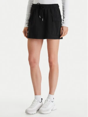 Calvin Klein Jeans Spódnica mini Monogram LV047B268G Czarny Regular Fit