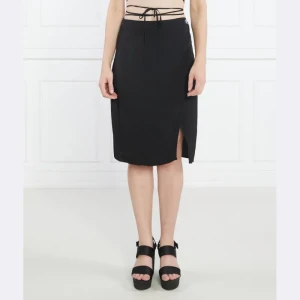 Calvin Klein Jeans Spódnica TIE DETAI