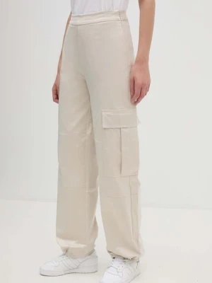 Calvin Klein Jeans spodnie beżowy