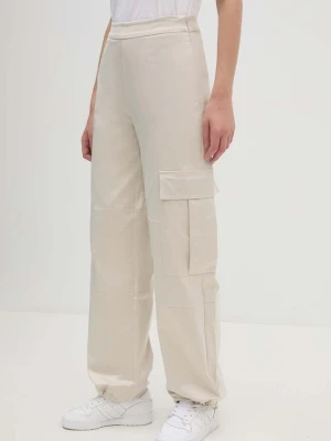 Calvin Klein Jeans spodnie beżowy