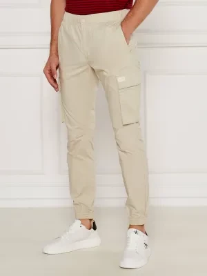 CALVIN KLEIN JEANS Spodnie cargo | Slim Fit