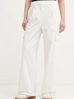 Calvin Klein Jeans spodnie damskie z bawełną