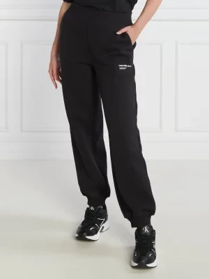 CALVIN KLEIN JEANS Spodnie dresowe GALAXY PRINT | Comfort fit