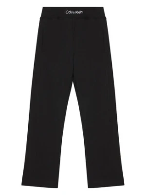 Calvin Klein Jeans Spodnie dresowe IB0IB02538 D Czarny Regular Fit