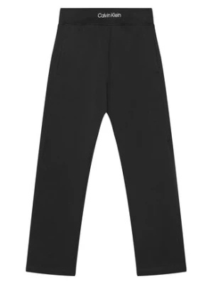 Calvin Klein Jeans Spodnie dresowe IB0IB02538 D Czarny Regular Fit