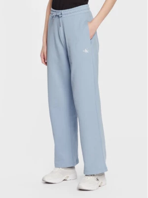 Calvin Klein Jeans Spodnie dresowe J20J220261 Błękitny Relaxed Fit