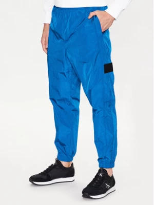 Calvin Klein Jeans Spodnie dresowe J30J322924 Granatowy Relaxed Fit
