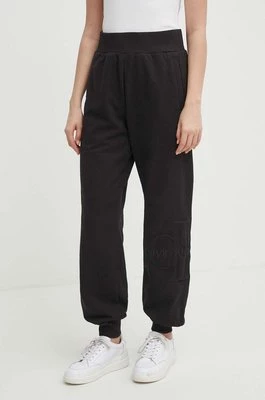 Calvin Klein Jeans spodnie dresowe kolor czarny gładkie J20J223273