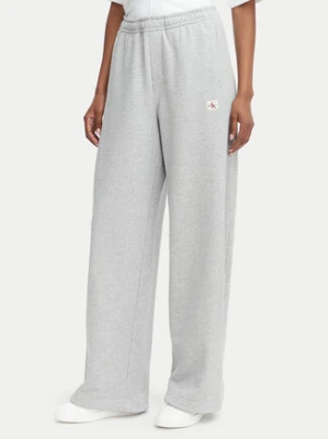 Calvin Klein Jeans Spodnie dresowe LV047C249G Szary jasny Regular Fit