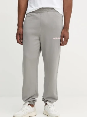 Calvin Klein Jeans spodnie dresowe męskie kolor szary z nadrukiem LV04RC294G