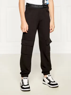 CALVIN KLEIN JEANS Spodnie dresowe | Regular Fit