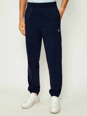 Calvin Klein Jeans Spodnie dresowe | Regular Fit granatowy