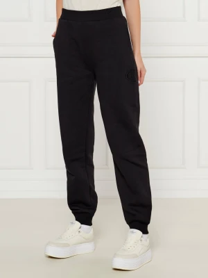 Calvin Klein Jeans Spodnie dresowe | Regular Fit czarny
