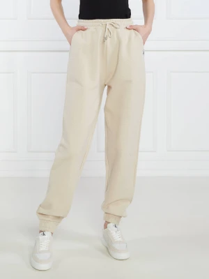 Calvin Klein Jeans Spodnie dresowe TAB OTTOMAN | Straight fit