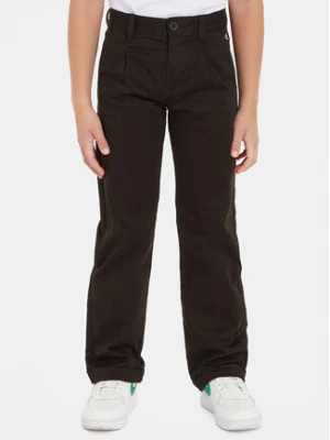 Calvin Klein Jeans Spodnie materiałowe Ceremony IB0IB01811 Czarny Straight Fit