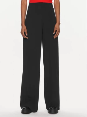 Calvin Klein Jeans Spodnie materiałowe Chiffon J20J223321 Czarny Wide Leg